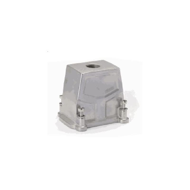 Capot 10B, Aluminium moulé sous pression, IP68/IP69K, Sortie verticale, M20